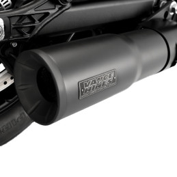 2-1 Hi-Output slip-on zwart Indian Scout 2025