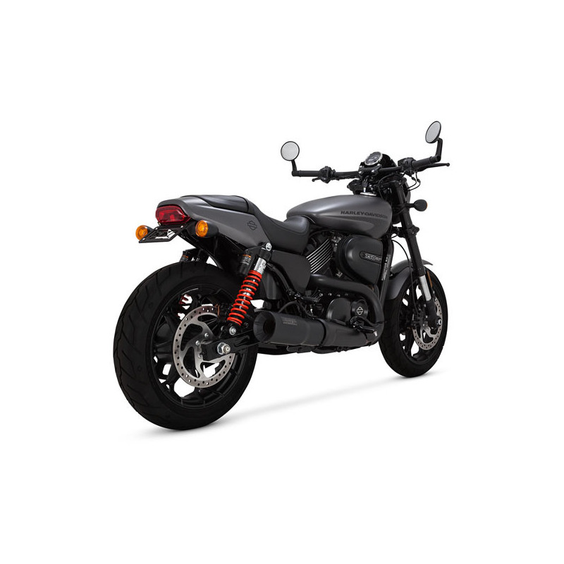 Slip-on uitlaat zwart XG500 XG750 Street Vance & Hines