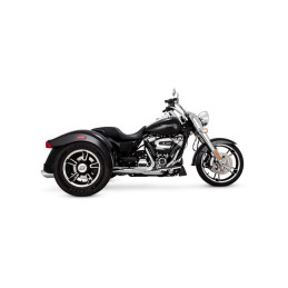 Twin Slash Round uitlaten Harley Trike 2017-2026