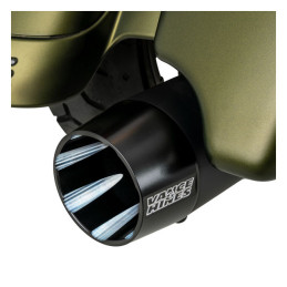 Blackbird 450 uitlaten zwart Harley Touring