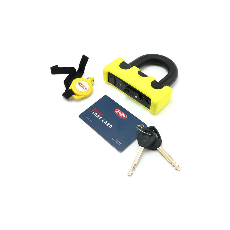 Abus Granit Power XS 67 remschijfslot geel