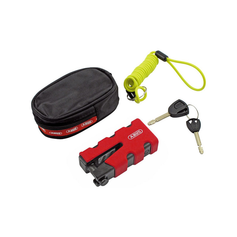 Abus 77 Granit Sledg Grip Style remschijfslot rood