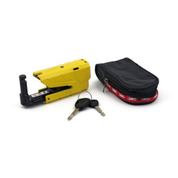 Abus 8077 Granit Detecto XPlus 2.0 remschijfslot geel