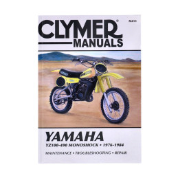 Clymer Yamaha YZ100-490 Monoshock 1976-1984