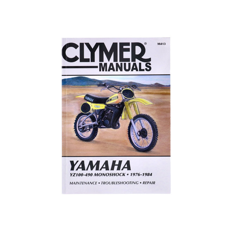Clymer Yamaha YZ100-490 Monoshock 1976-1984