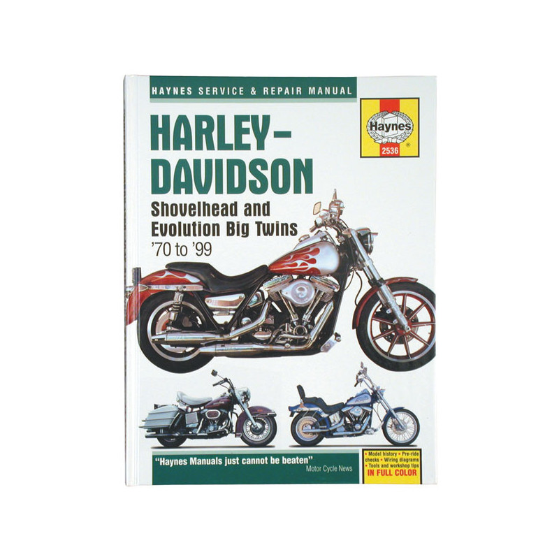 Haynes Harley Davidson Shovel Evo Big Twin 1970-1999