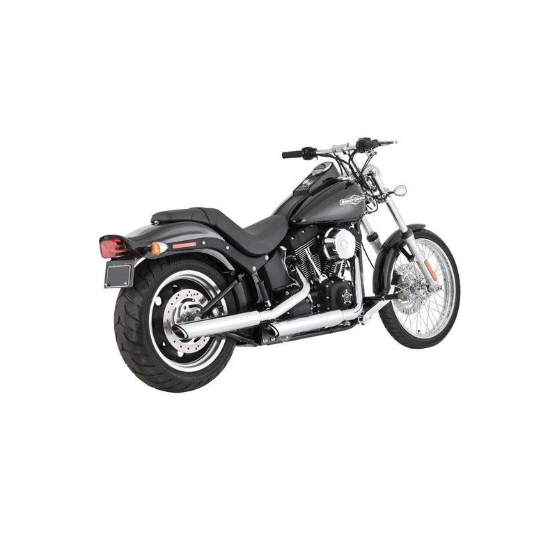 Vance & Hines Twin Slash PCX slip-on Softail 2007-2017