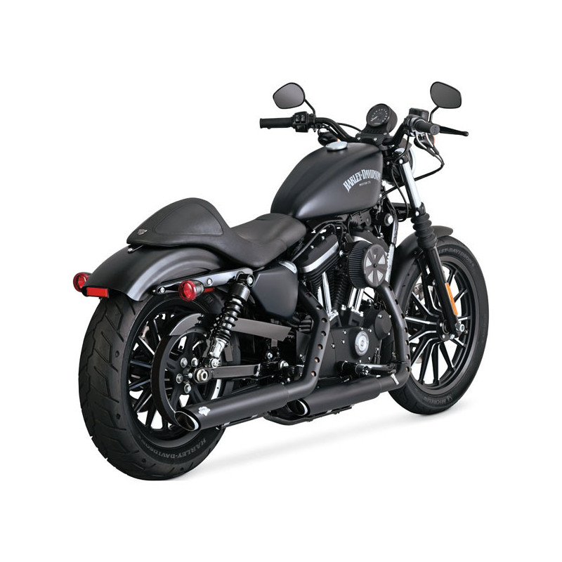 Vance & Hines Twin Slash PCX slip-on dempers Sportster