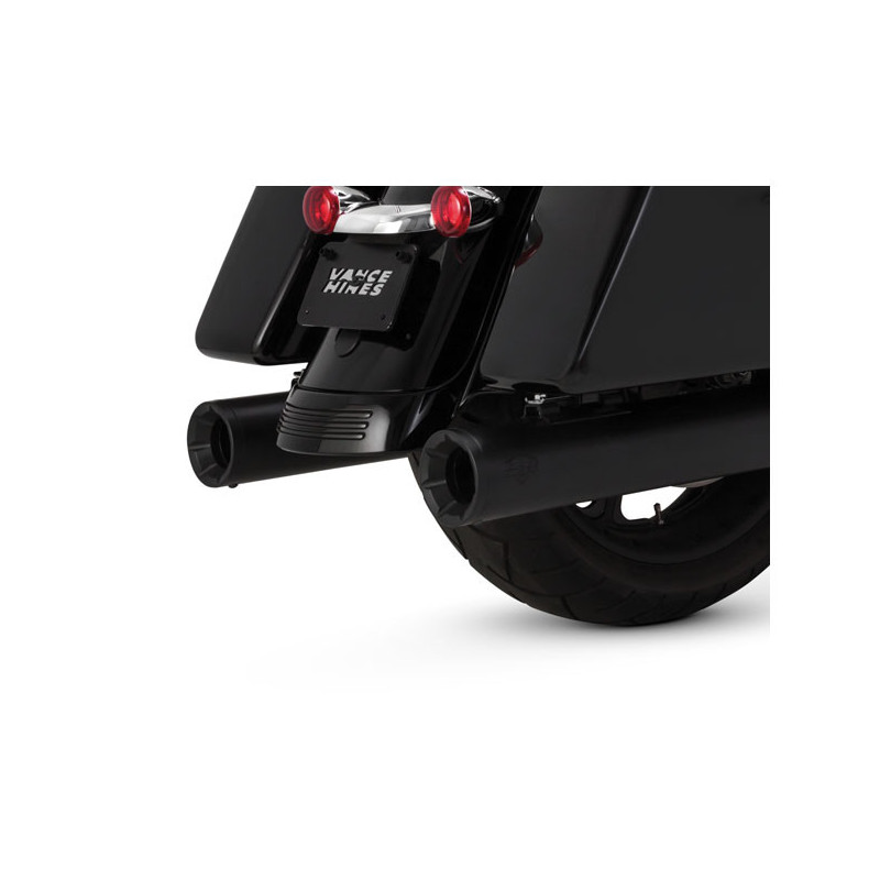 Vance & Hines Eliminator 400 slip-on dempers zwart
