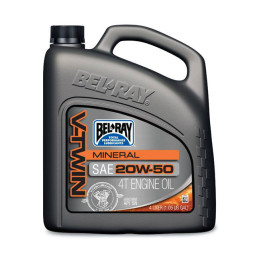 Motorolie 20W50 mineraal Bel-Ray V-Twin 4L