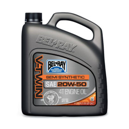 Motorolie 20W50 semi-synthetisch Bel-Ray V-Twin 4L