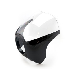 Mini fairing cafe racer zwart voor 5-3/4 inch koplamp