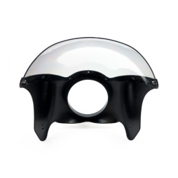Mini fairing cafe racer zwart voor 5-3/4 inch koplamp