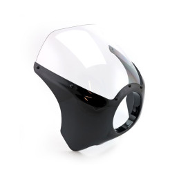 Mini fairing cafe racer zwart voor 5-3/4 inch koplamp