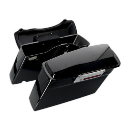 Koffer set zwart voor Harley Davidson Touring 1993-2013