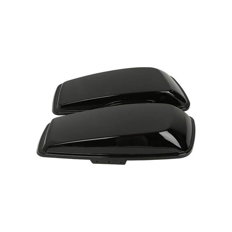 Kofferdeksel set zwart voor Harley Davidson Touring 2014-2025