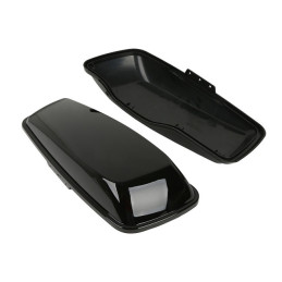 Kofferdeksel set zwart voor Harley Davidson Touring 2014-2025