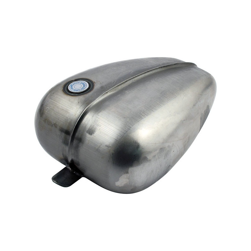 Mustang brandstoftank 12,5 liter geribbeld universeel
