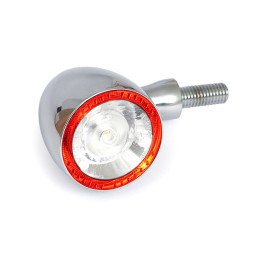 Bullet 1000 DF chroom knipperlicht met remlicht Kellermann