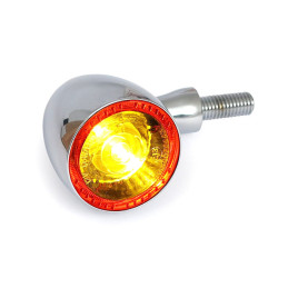 Bullet 1000 DF chroom knipperlicht met remlicht Kellermann