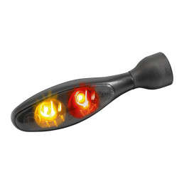 Kellermann Micro 1000 DF Dark 3-in-1 LED Zwart