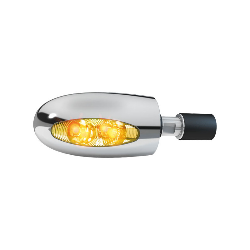 Kellermann BL 1000 LED Stuuruiteinde Chroom Messing