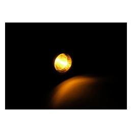 LED knipperlicht Kellermann Bullet 1000 chroom wit licht
