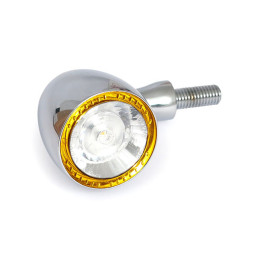 LED knipperlicht Kellermann Bullet 1000 chroom geel licht