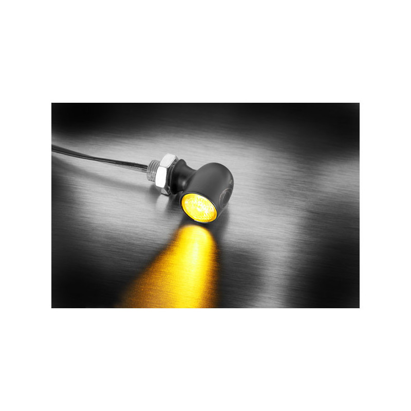 LED knipperlicht Kellermann Spot zwart ECE