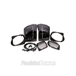 Speaker inbouwset kofferdeksel Harley Touring 6x9 inch