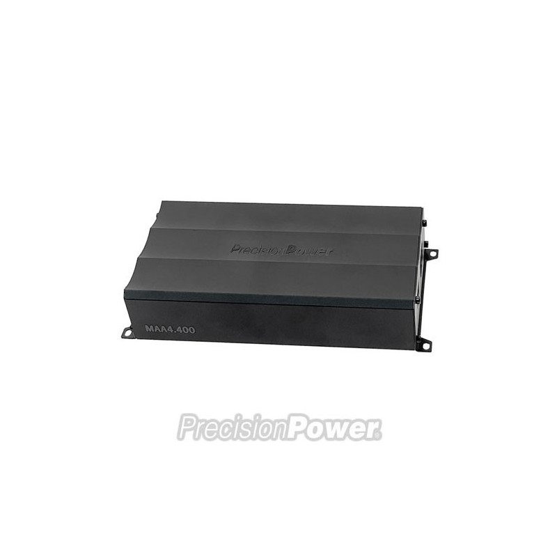 Motorversterker 4 Kanaals PrecisionPower ATOM MINI 4x100W