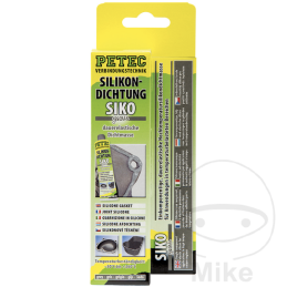 Vloeibare pakking grijs Petec 70 ml siliconenkit