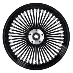 Achterwiel 3.50 x 16 Fat Spoke Tubeless zwart MCS 48 spaaks