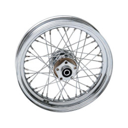 Achterwiel Harley Softail FXR 3.00 x 16 40 spaaks chroom