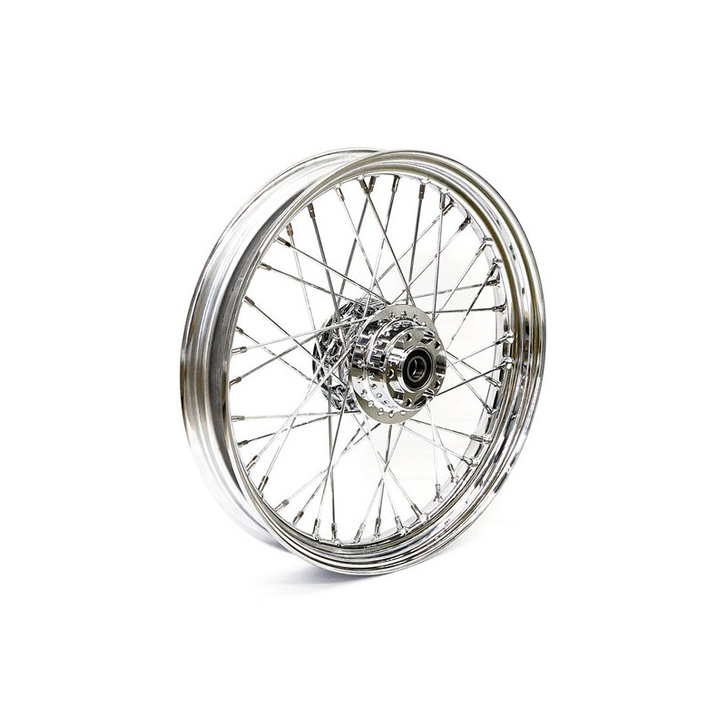 Voorwiel XL 1200 Custom Forty-Eight 2.50 x 19 chroom