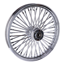 Fat Spoke voorwiel 2.15 x 19 Dual Flange Tubeless chroom MCS