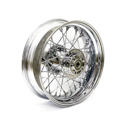 Achterwiel Touring ABS 5.00 x 16 40 spaaks chroom