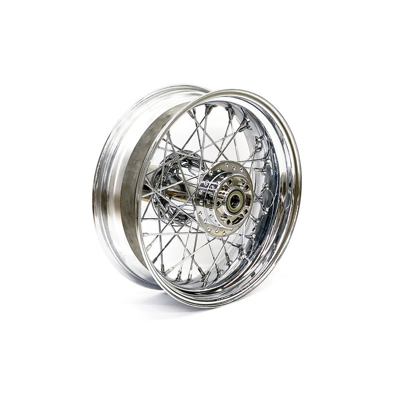 Achterwiel Touring ABS 5.00 x 16 40 spaaks chroom