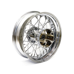 Achterwiel Touring ABS 5.00 x 16 40 spaaks chroom