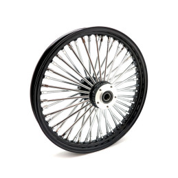 Fat Spoke voorwiel 2.15 x 19 Dual Flange Tubeless zwart MCS