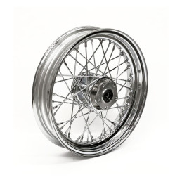 Voorwiel Fat Boy Heritage Softail 3.00 x 16 chroom