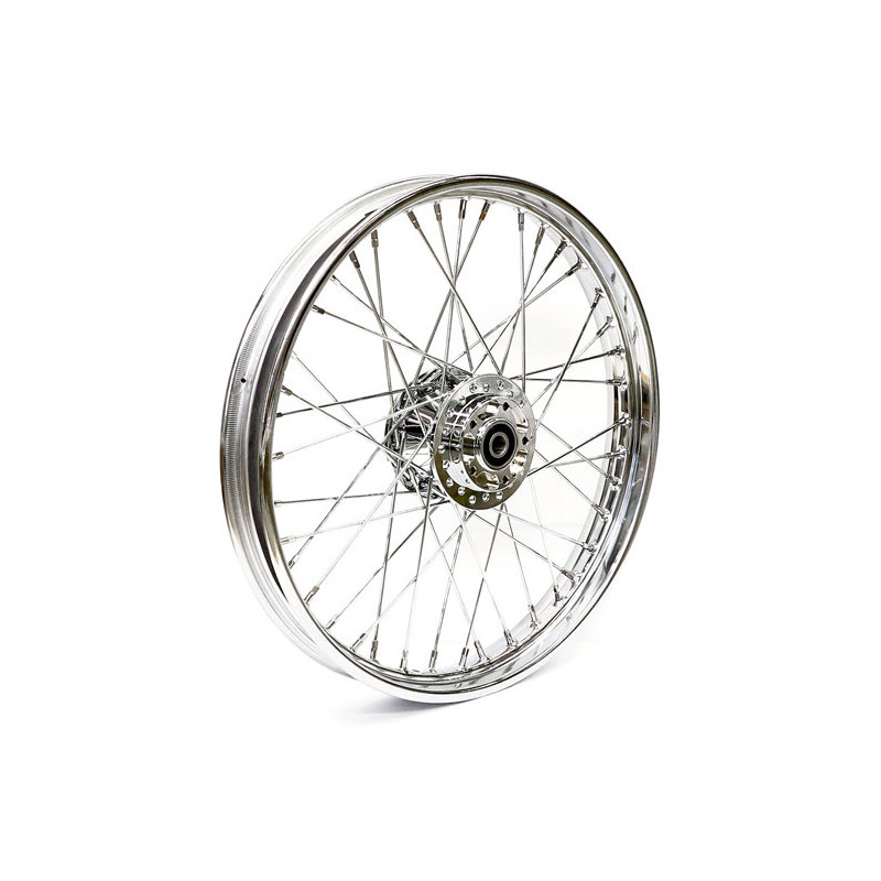 Voorwiel XL Sportster Dyna 2.15 x 21 40 spaaks chroom