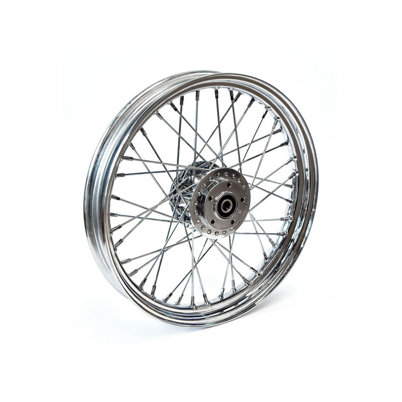 Voorwiel Dyna Sportster 2.50 x 19 40 spaaks chroom