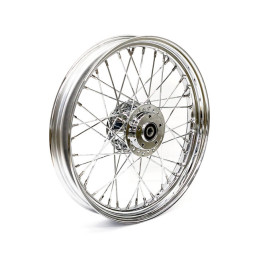 Voorwiel Harley XL Sportster 19 inch 40 Spaaks Chroom