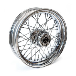Achterwiel Harley Dyna 4.50 x 17 40 Spaaks Chroom