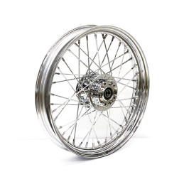 Voorwiel Harley Dyna 2.50 x 19 40 Spaaks Chroom