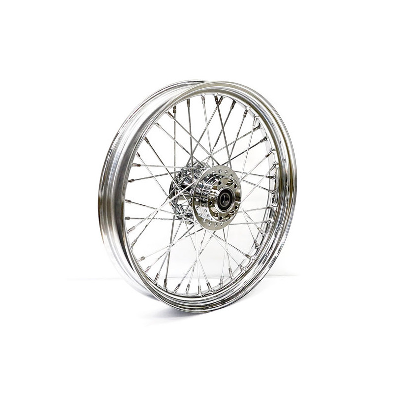 Voorwiel Harley Dyna 2.50 x 19 40 Spaaks Chroom
