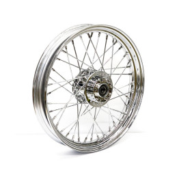 Voorwiel Harley Dyna 2.50 x 19 40 Spaaks Chroom