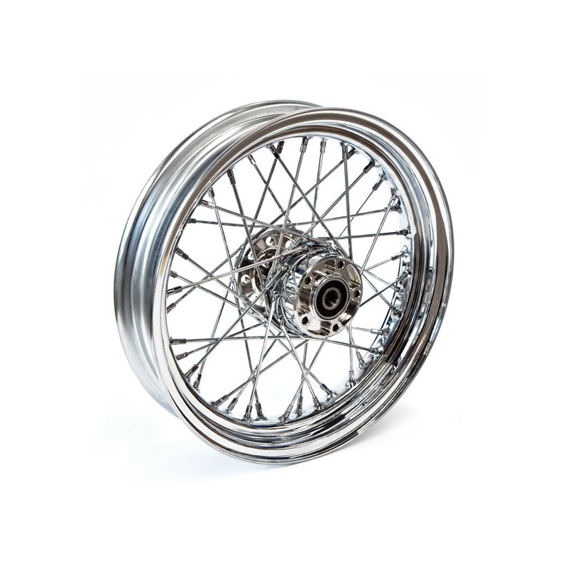 Voorwiel Harley-Davidson Softail 3.00 x 16 Inch Chroom