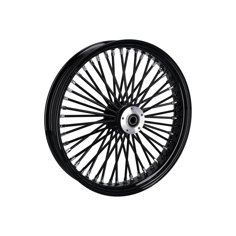 Voorwiel Dyna Wide Glide 21 Inch Fat Spoke Tubeless Zwart